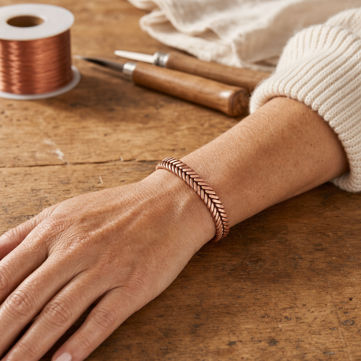 Gyvel Kobberarmbånd