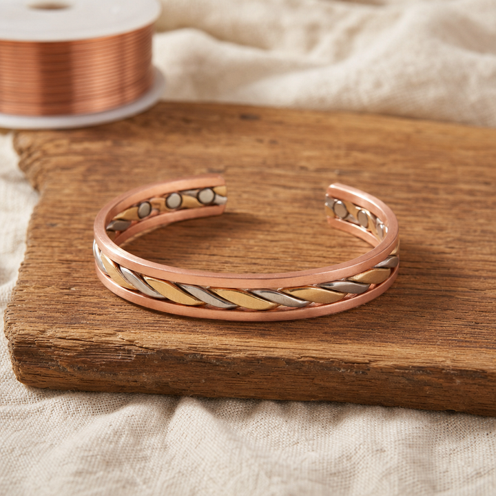 Knopp Kobberarmbånd