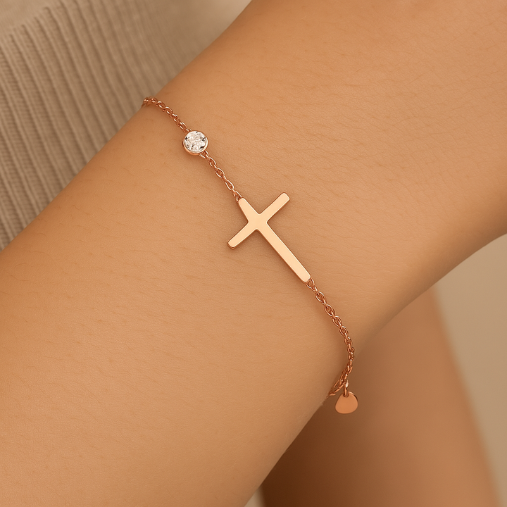 Roségull Spirituell Armbånd