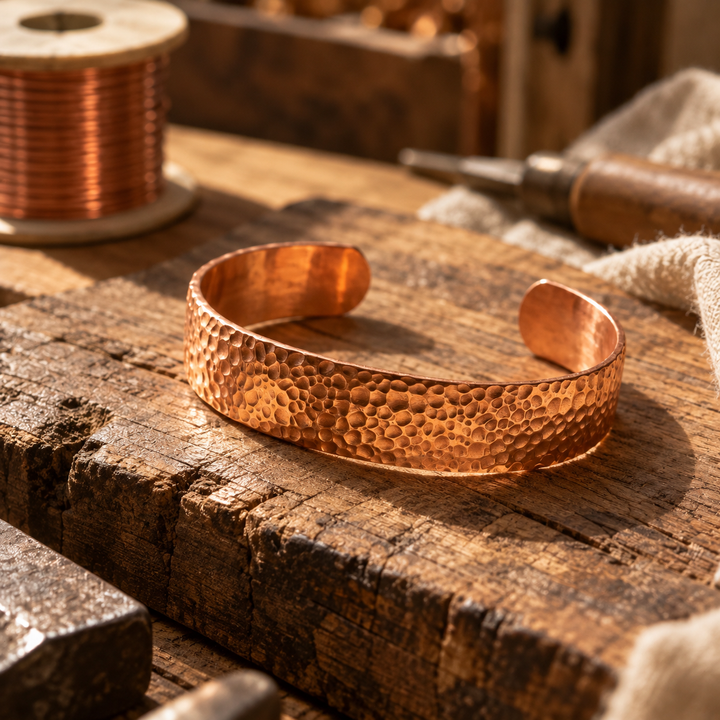 Måne Kobberarmbånd