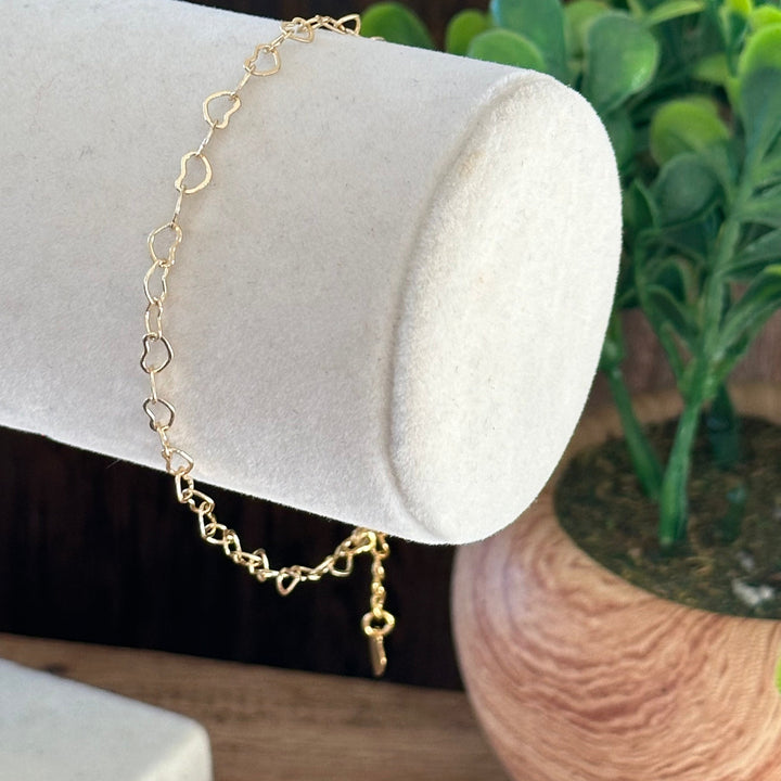 Mea Hjerte Lenke Armbånd