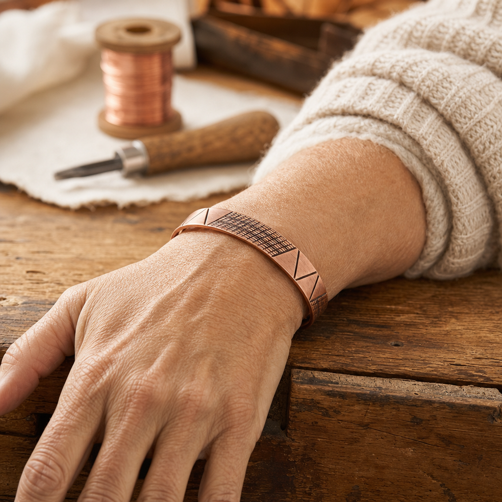 Kam Kobberarmbånd
